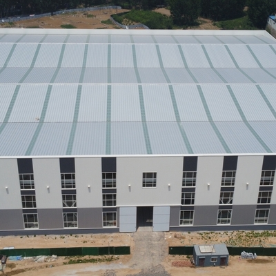 Nhà kho thép tiền chế với Cầu trục Q235B Q355B