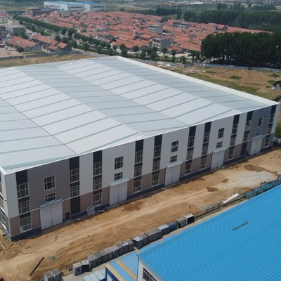 Xưởng kết cấu thép nhiều nhịp với Cầu trục trên cao Q235B Q355B