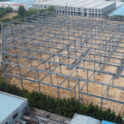 Nhà kho thép tiền chế tùy chỉnh với dầm chữ H được chứng nhận CE