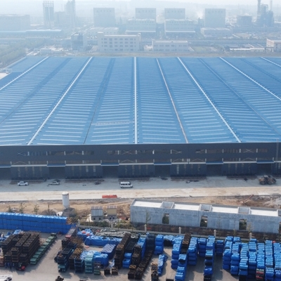 Xưởng kết cấu thép nhiều nhịp với Cầu trục trên cao Q235B Q355B