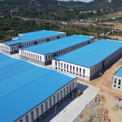 Xưởng kết cấu thép tiền chế có thể tùy chỉnh, tuổi thọ 50 năm