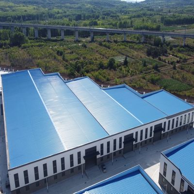 Nhà kho xây dựng khung thép tiền chế để lưu trữ