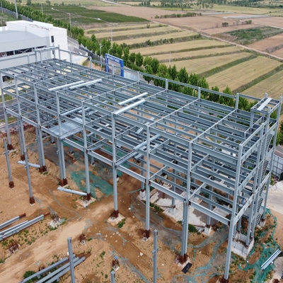 Tòa nhà thép được chế tạo sẵn với văn phòng trong nhà