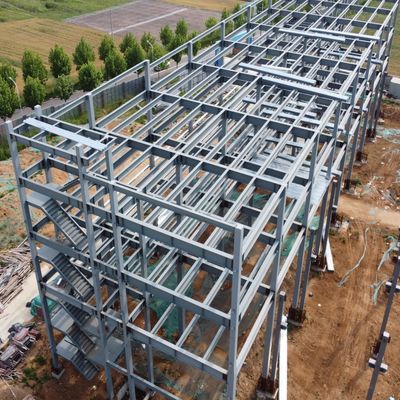Khách sạn cấu trúc thép tiền chế hiện đại nhiều tầng