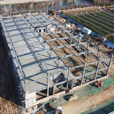 Các tòa nhà thép tiền chế khung cổng cho xây dựng nhà máy