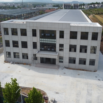 Văn phòng khung thép hai tầng với tấm panel PU