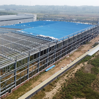 Nhà kho thép tiền chế tùy chỉnh Q355, Tiết diện H