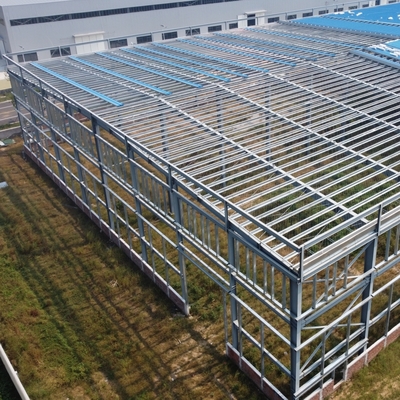 Nhà kho khung thép nhẹ với xử lý mạ kẽm nhúng nóng
