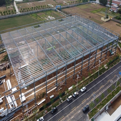 Nhà trưng bày xe hơi kết cấu thép với xưởng bảo trì Q235B Q355B
