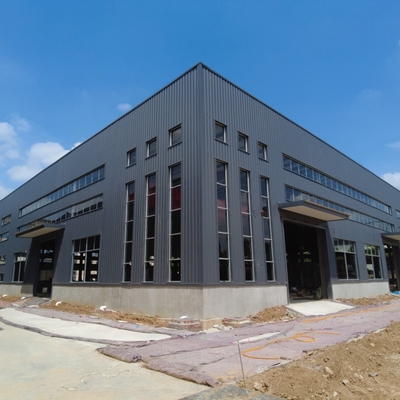 Cấu trúc thép tiền chế Tòa nhà kho Q355 Kích thước tùy chỉnh