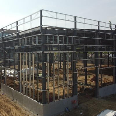 Cấu trúc thép Prefab tùy chỉnh Sở bò với tuổi thọ 50 năm