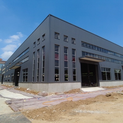 36m Span Steel Structure Warehouse với sơn Fluorocarbon