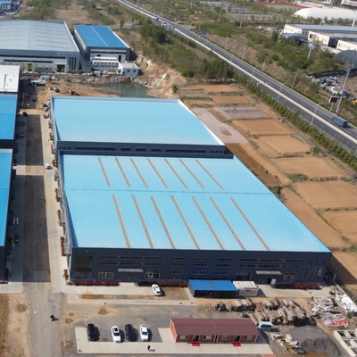 Xưởng kết cấu thép tiền chế Q235B cho nhà xưởng công nghiệp