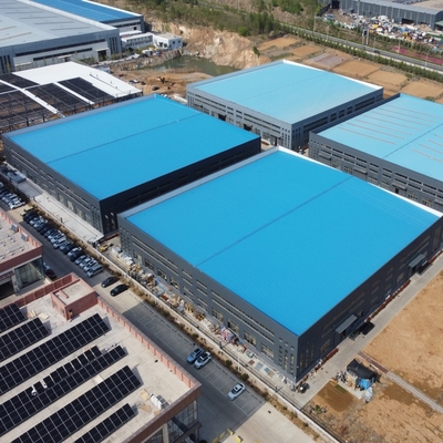 Nhà xưởng nhà kho kết cấu thép tiền chế, Tùy chỉnh, Khẩu độ lớn