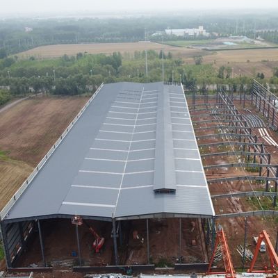 Giá rẻ khung kim loại cấu trúc thép chế tạo sẵn kho