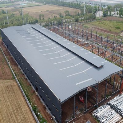 Giá rẻ khung kim loại cấu trúc thép chế tạo sẵn kho