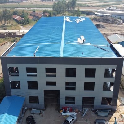 Xưởng kho cấu trúc thép tiền chế với các vạch H-Section