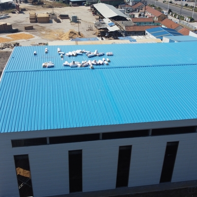 50Mx20M kho thép tiền chế với khung mạ