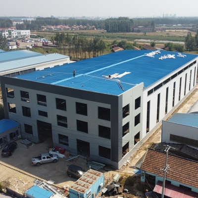 Xưởng chế tạo cấu trúc thép được chế tạo sẵn với các vạch H-Section