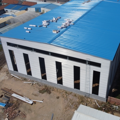 50Mx20M kho thép tiền chế với khung mạ