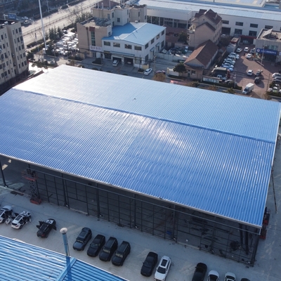 Xưởng khung thép cho các cửa hàng sửa chữa ô tô - tuổi thọ 50 năm