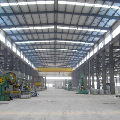 Tòa nhà kho thép kết cấu nhựa với khung H-Section
