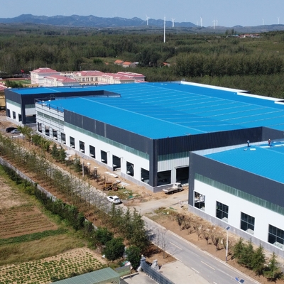 Nhà kho kết cấu thép nhẹ Q235B với khung thép H