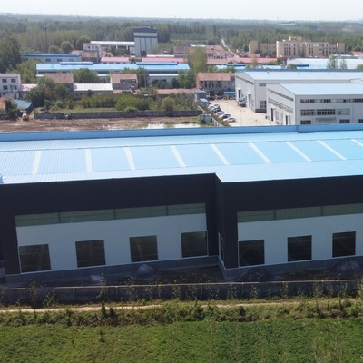 Q235B Q355B Cấu trúc thép Tòa nhà kho với các vạch H-Section