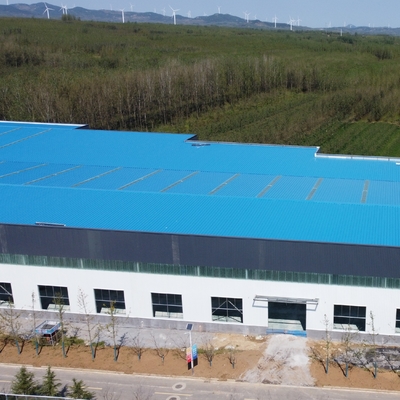Multi Span Steel Structure Workshop với cách điện bằng len thủy tinh