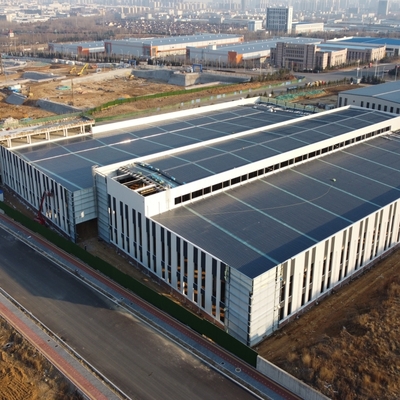 Nhà kho khung thép sẵn chế tạo Clear Span Preengineered Building