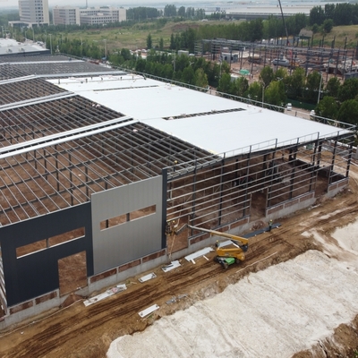 Cấu trúc thép Prefab khoan cỡ lớn Bolt kết nối span CE chứng nhận