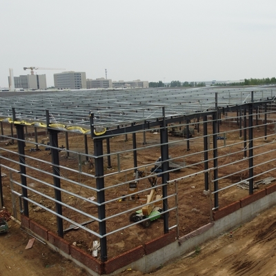 Nhà kho kết cấu thép tiền chế cho nhà máy chế biến thức ăn chăn nuôi