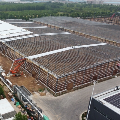 Nhà xưởng công nghiệp kết cấu thép tiền chế Q235B Q355B