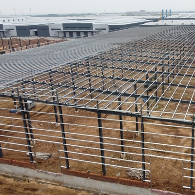 PEB Thép Tòa nhà Tọa Span Frame Kho 50 năm tuổi thọ