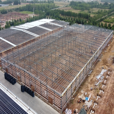 Nhà kho kết cấu thép tiền chế cho nhà máy chế biến thức ăn chăn nuôi
