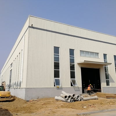 Nhà kho kết cấu thép ASTM A36, nhà tiền chế khung kim loại