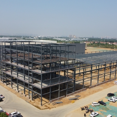 Khung xây dựng công nghiệp bằng thép tiền chế Q235B Q355B Đan