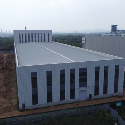 Các tòa nhà xưởng thép khung được chế tạo sẵn cho ngành công nghiệp nặng