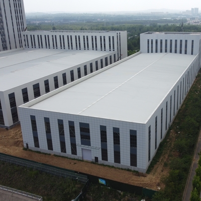 Nhà kho kết cấu thép tiền chế, Xưởng sản xuất nhiều tầng, Khẩu độ lớn