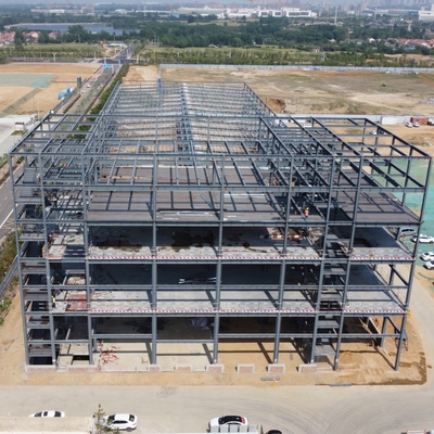 Tòa nhà xưởng thép được chế tạo sẵn với cách điện bằng len đá