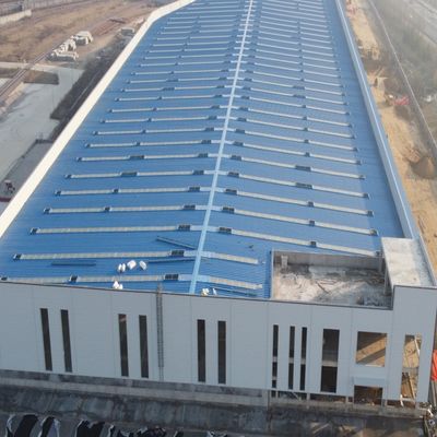 Lưu trữ thép Logistics Prefabricated cho ga đường sắt tốc độ cao