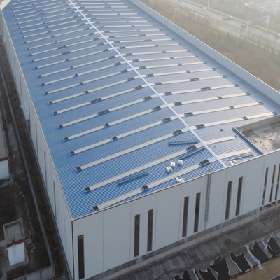 Nhà xưởng, nhà kho kết cấu thép tiền chế tùy chỉnh Q355
