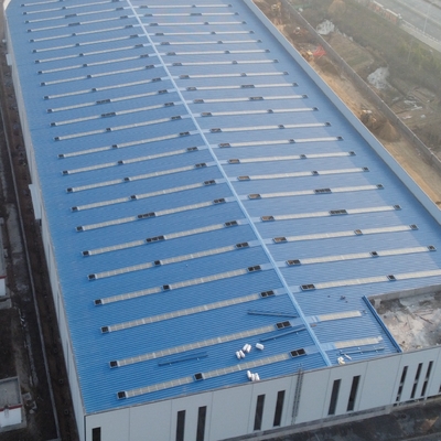 Nhà kho kết cấu thép tiền chế cho nhà máy chế biến thức ăn chăn nuôi