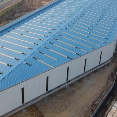 Nhà xưởng, nhà kho kết cấu thép tiền chế tùy chỉnh Q355