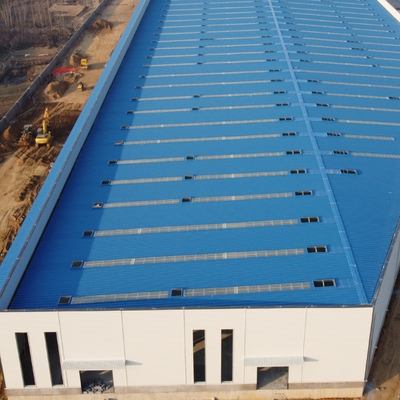 Xưởng kết cấu thép công nghiệp nặng với sức nâng cẩu 600 tấn