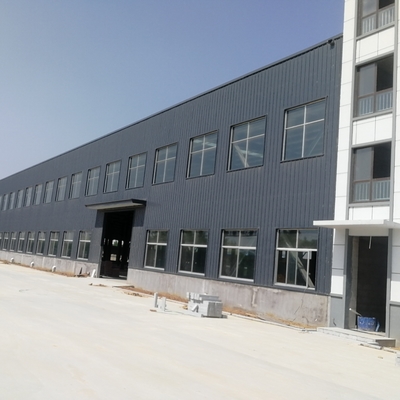 Xưởng kết cấu thép tiền chế có văn phòng Q235B/Q355B