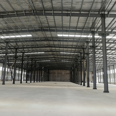Xưởng kết cấu thép tiền chế với tuổi thọ 50 năm, chứng nhận CE