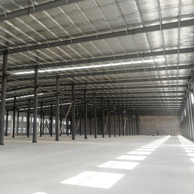 Khoang cấu trúc thép được chế tạo sẵn với sợi H-Section Beams 50 năm tuổi thọ