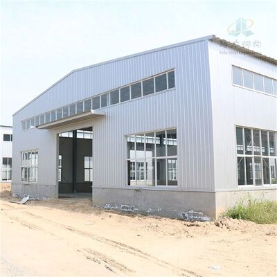 Q355B Cửa hàng kho thép tiền chế với bảng sandwich
