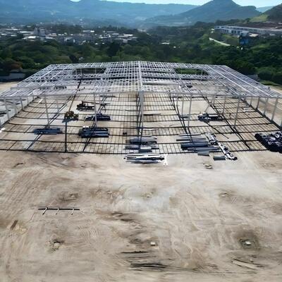 Q355 Thép Clear Span Color thiết kế công nghiệp tùy chỉnh